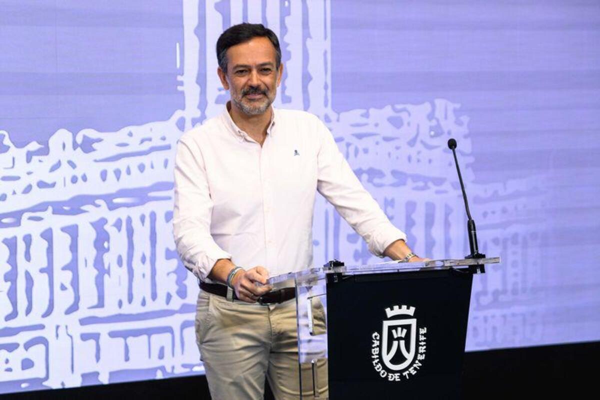 Lope Afonso, vicepresidente del Cabildo de Tenerife.