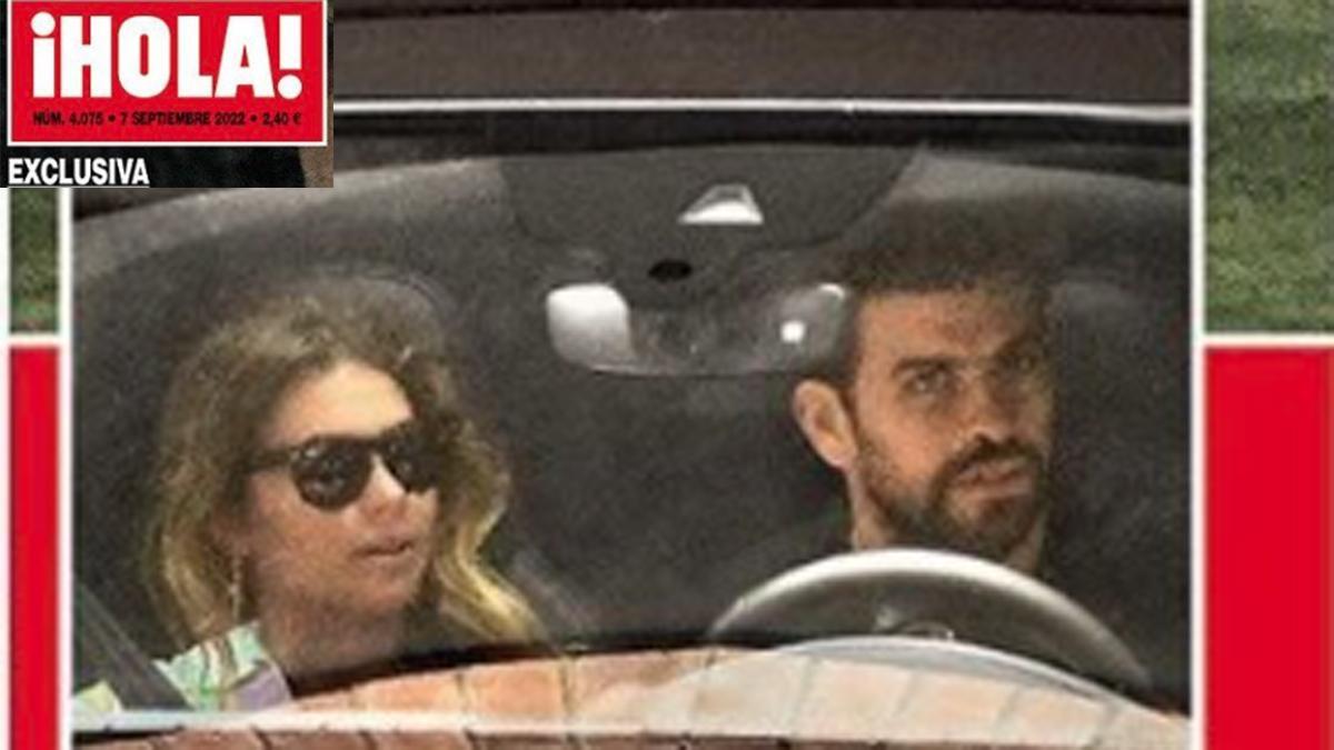 Piqué, en la portada de Hola