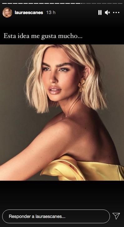 Así quiere Laura Escanes tener el pelo