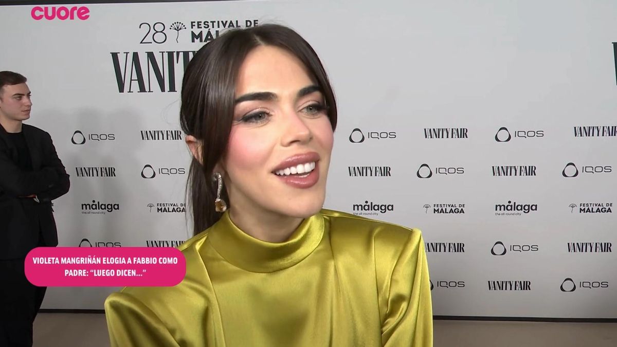 Violeta Mangriñán se deshace al hablar de Fabio como padre de sus hijas