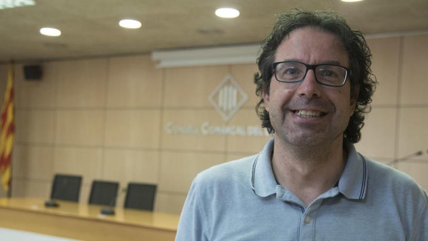 Agustí Comas , president sortint del Consell Comarcal del Bages