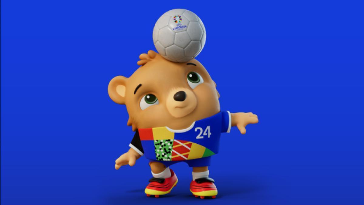 La mascota de la Euro 24