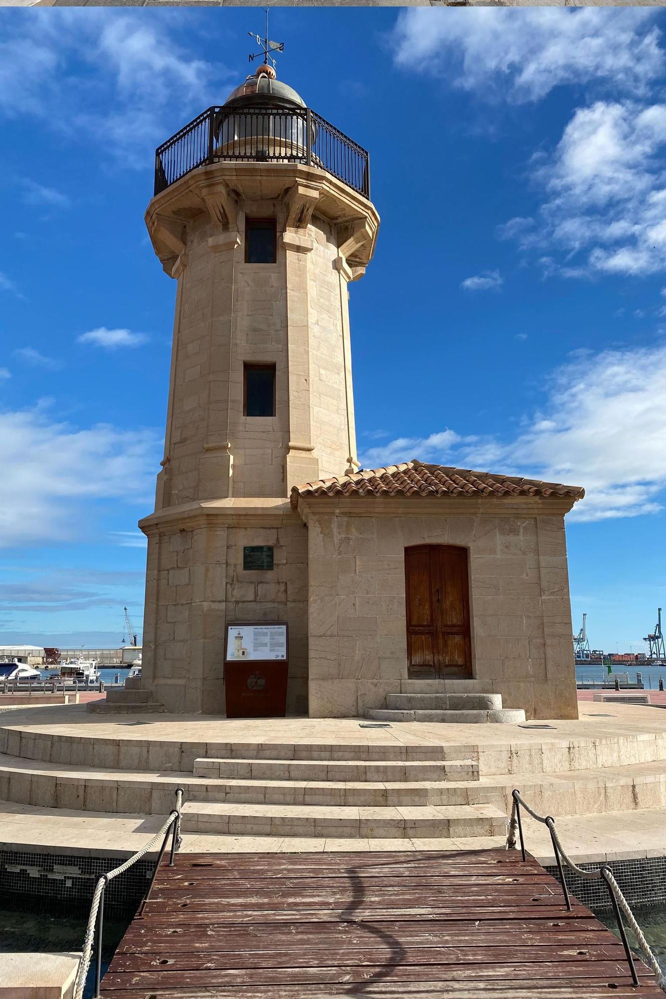 Faro del Moll de la Costa de Castelló.