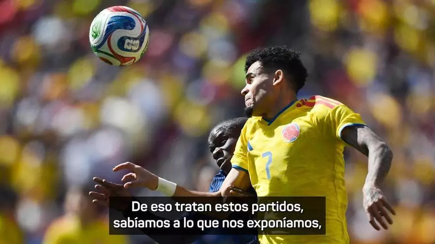 Luis Díaz: "No hemos perdido nada con estas dos derrotas"