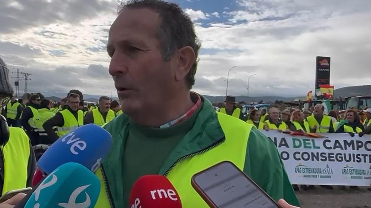 Juan Metidieri, presidente de APAG Extremadura Asaja