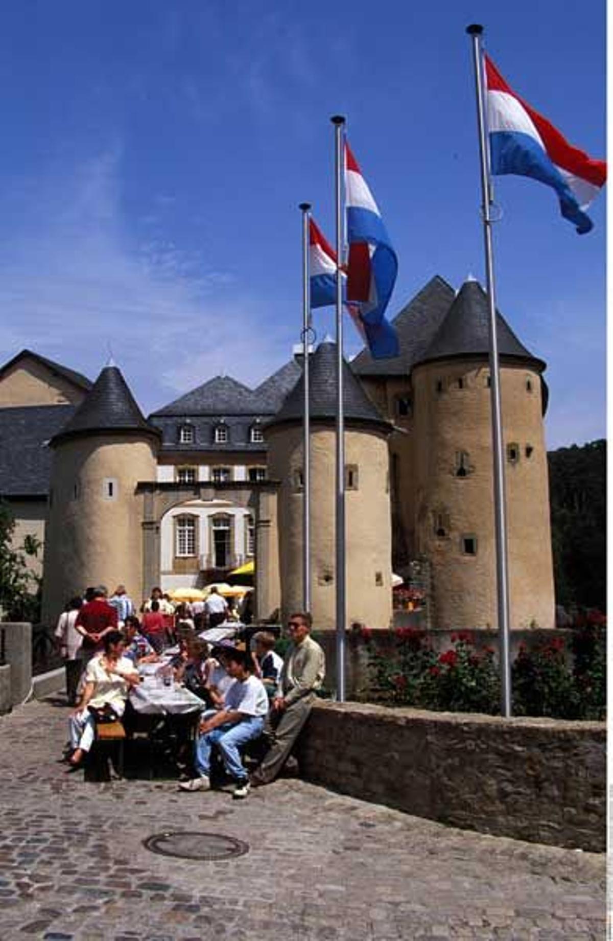 Castillo de Bourglinster en Luxemburgo.