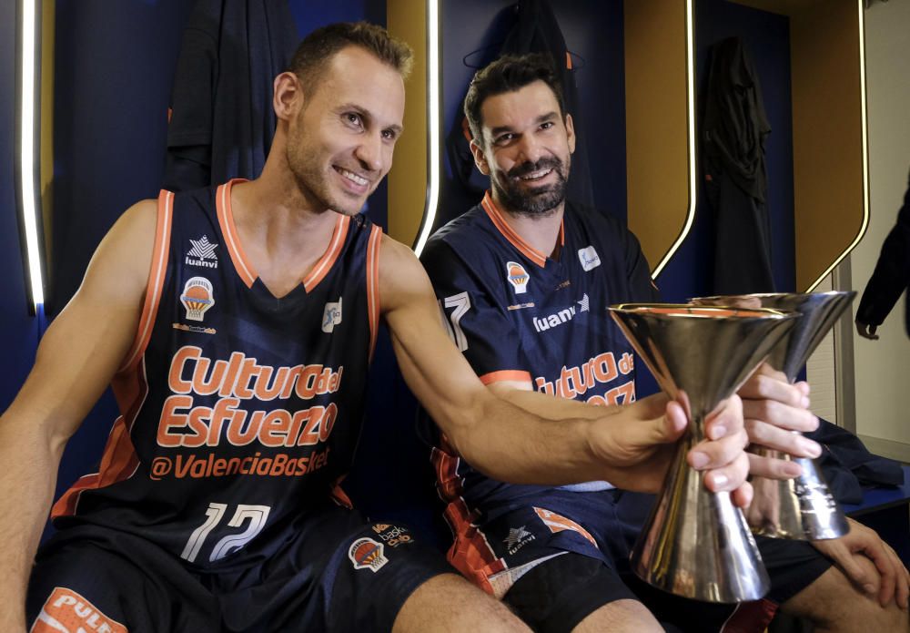 Las mejores imágenes de la victoria del Valencia Basket en la Supercopa