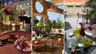 El restaurante de Málaga que estrena menú degustación cada mes: maridaje exclusivo y platos como la croqueta de melón, el pulpo con alga o mousse de queso con miel
