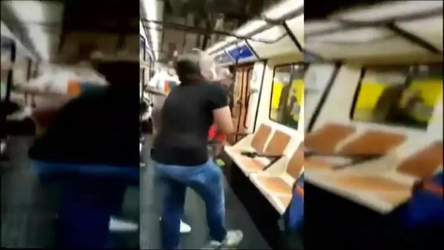 Agressió a un sanitari al Metro de Madrid