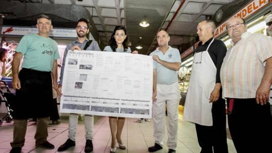 El Ayuntamiento fija el diseño para los puestos del Mercado Central