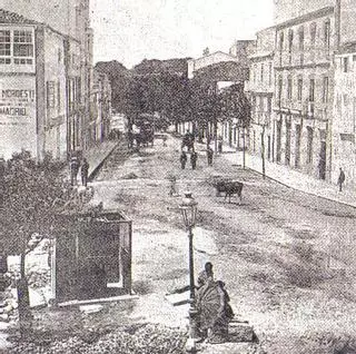 Una mirada al pasado de Compostela: ¿Reconoces esta calle?