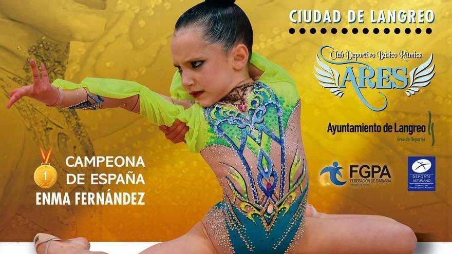 El centro deportivo &quot;Juan Carlos Beiro&quot; acoge el XII Campeonato Internacional de Gimnasia Rítmica de Langreo