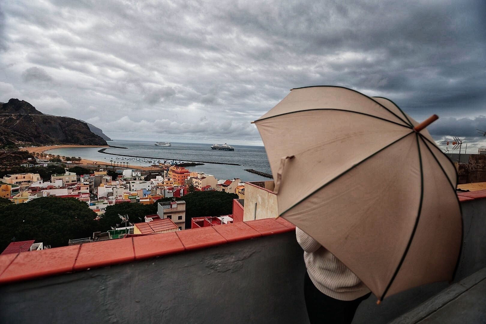Temporal en Canarias: la lluvia afecta con fuerza a Tenerife