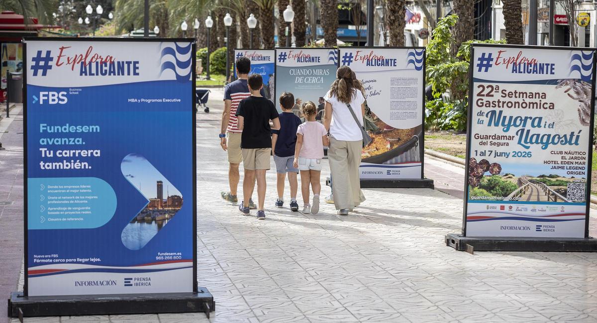 Doctor Gadea acoge la exposición ‘Explora Alicante’ hasta el 15 de abril