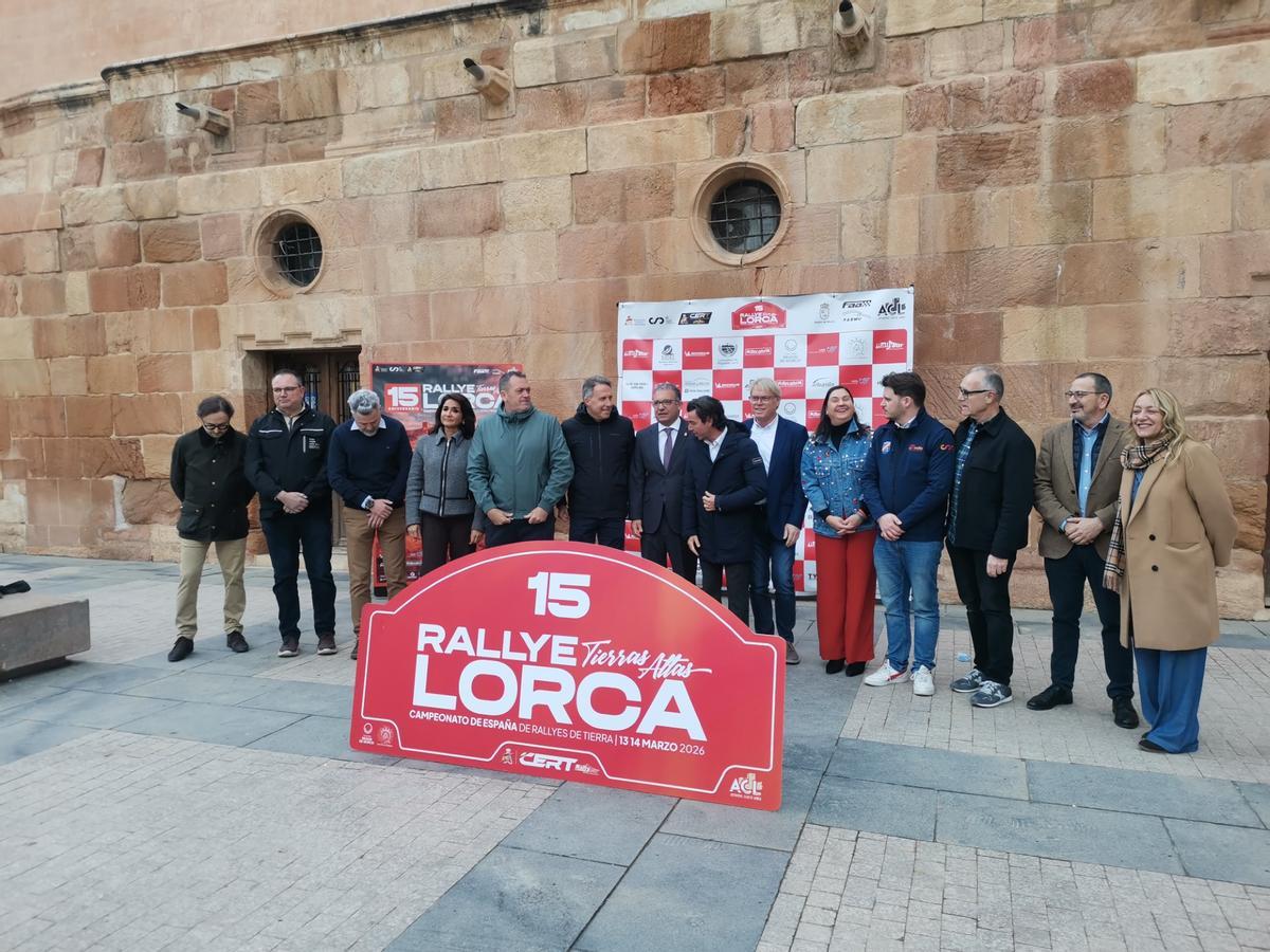Presentación del Rallye Tierras Altas de Lorca