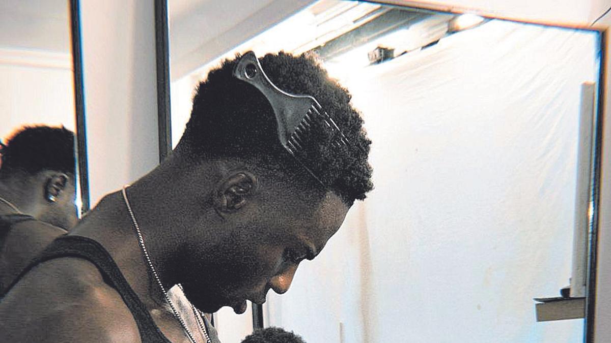 El joven realizador Bright Martins.