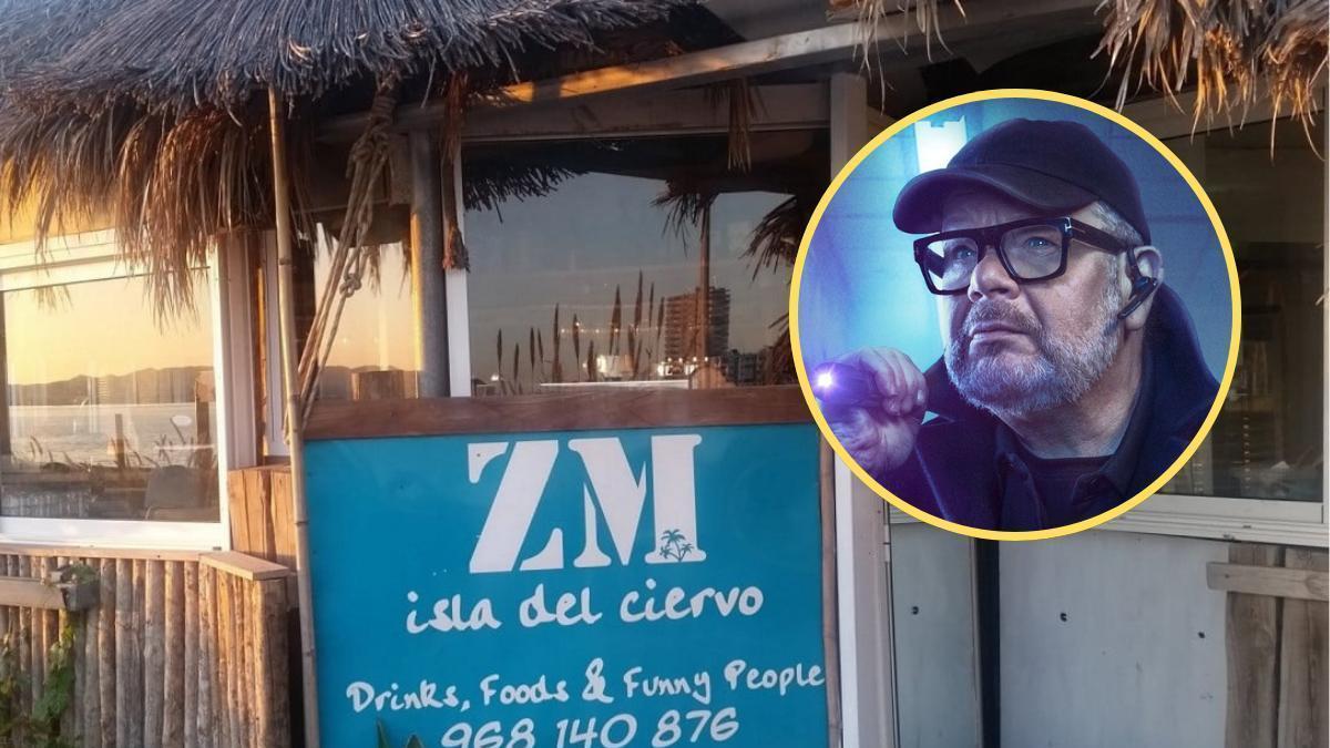 Chicote visitó el restaurante incendiado de La Manga para su programa de La Sexta