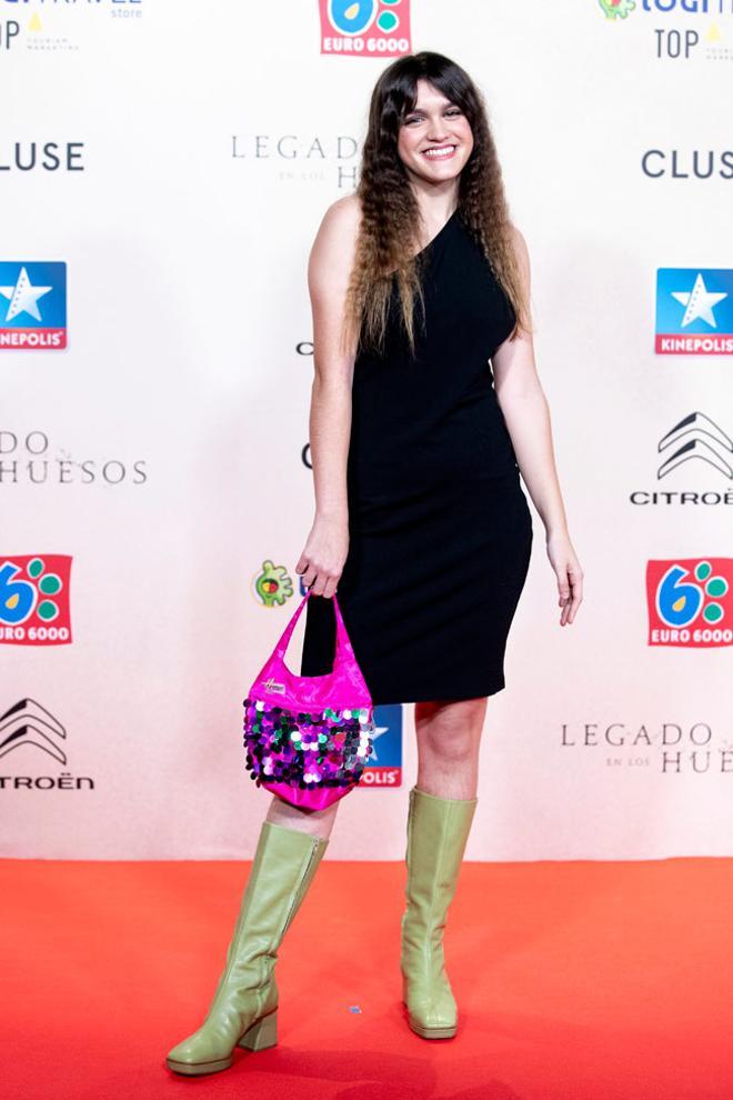 Amaia Romero en la premiere de la película 'Legado en los huesos'