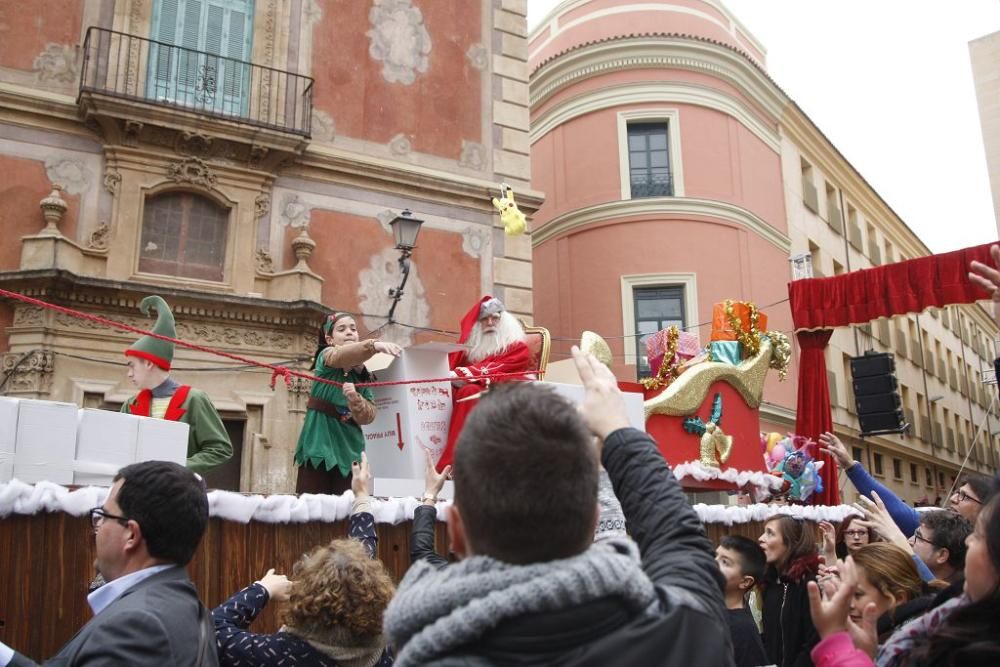 Ya está en Murcia Papá Noel