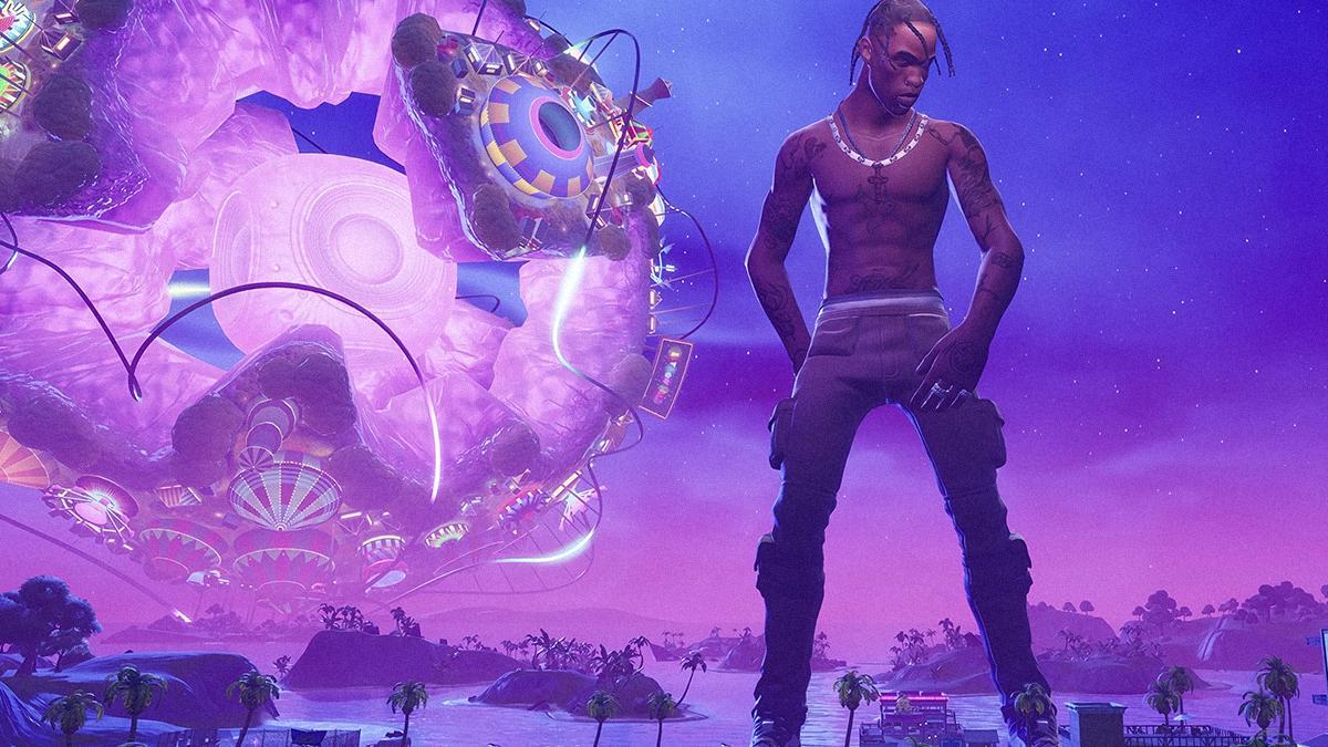 Actuación de Travis Scott en el metaverso, donde ya se han celebrado los primeros conciertos y festivales virtuales.