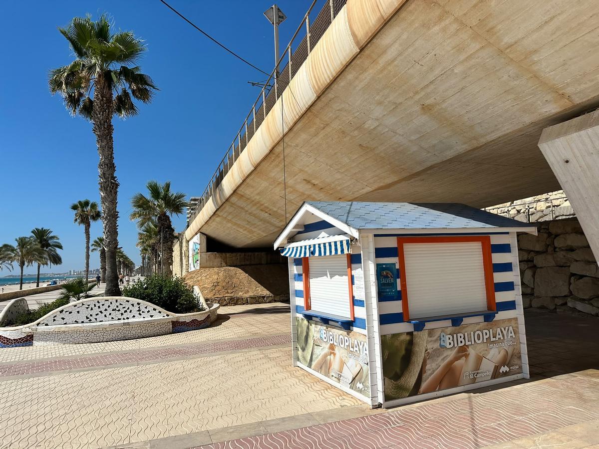 Bilioplaya en el paseo de Muchavista de El Campello