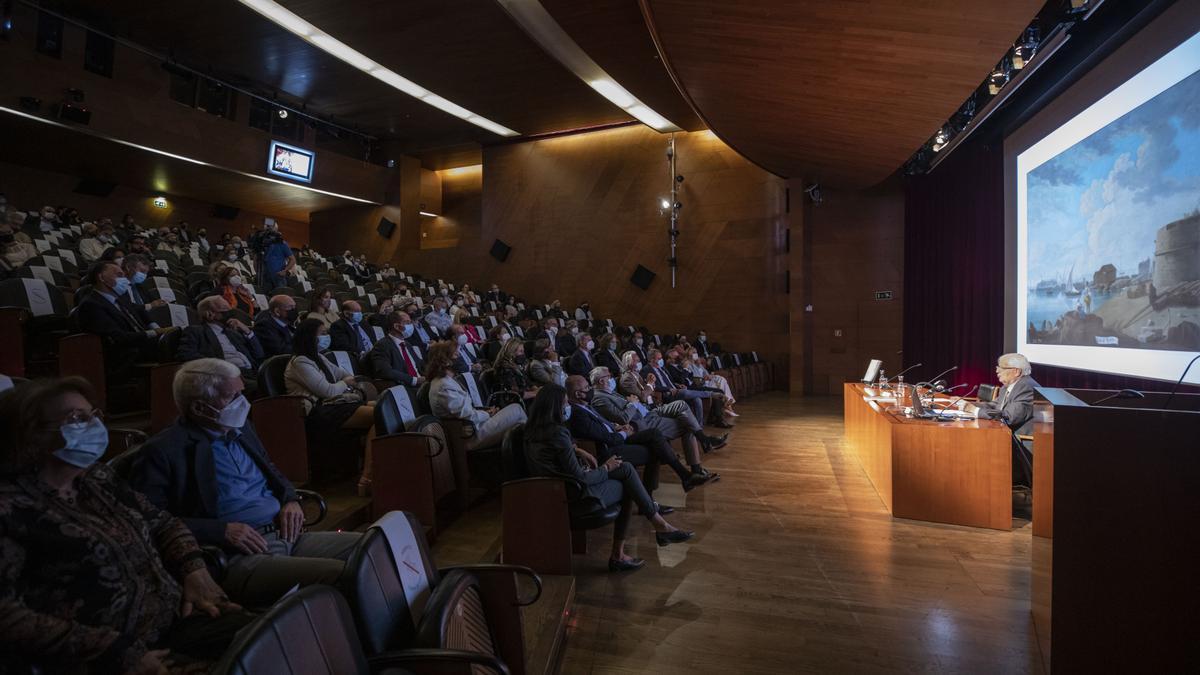 El público durante la presentación.