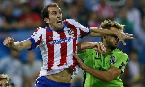 Imágenes del partido entre Atlético y Juventus