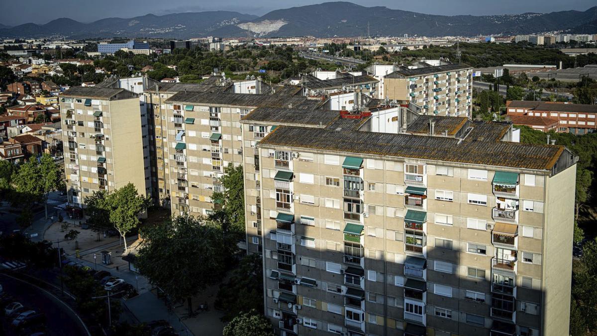 Bloques de viviendas en Badia del Vallès