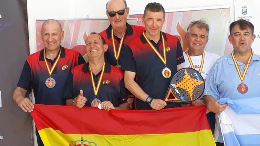 El cordobés Paco Navarro, oro en pádel en los Mundiales de Trasplantados