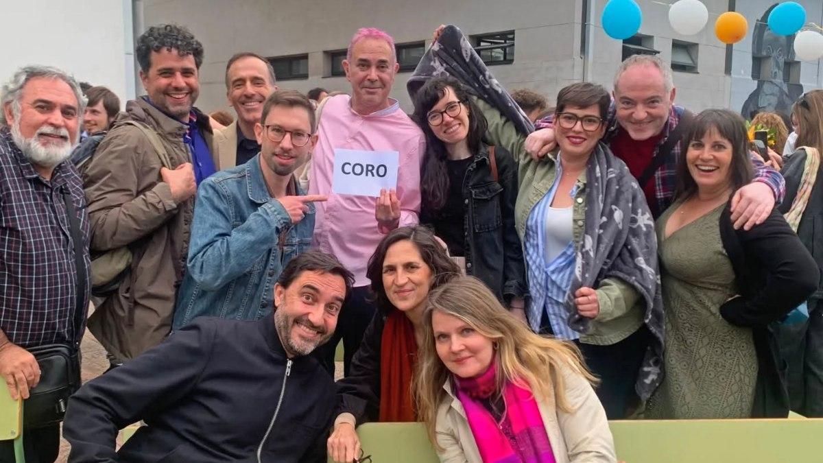 El coro compostelano Corophonix.