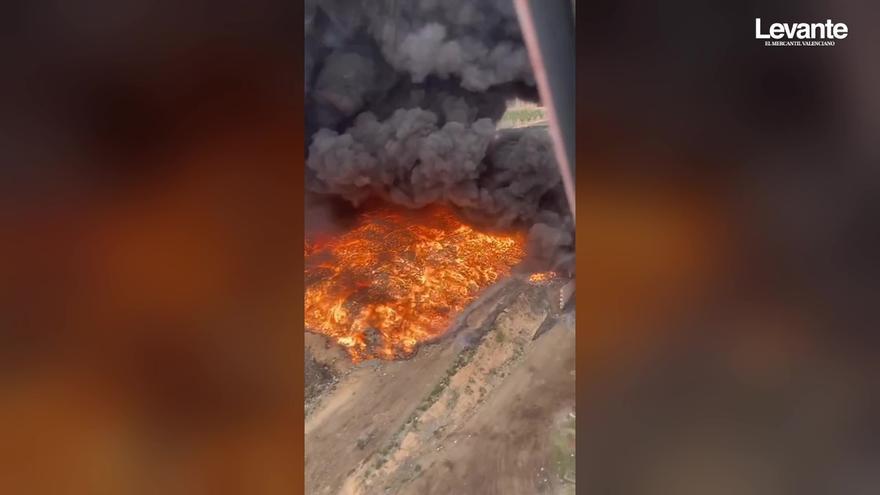 Requena suspende las actividades deportivas al aire libre y mantiene el uso de mascarilla por el incendio