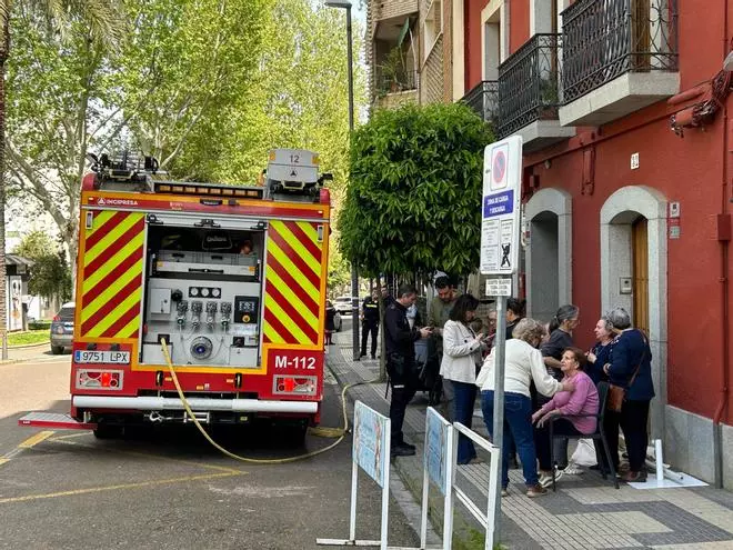 Incendio en una vivienda de Mérida