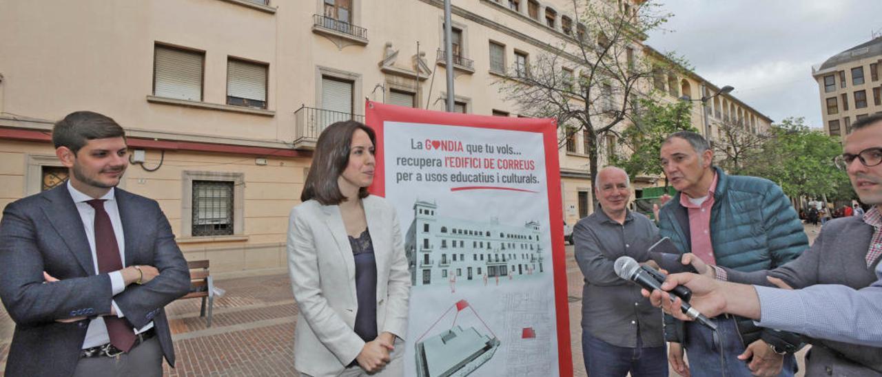 Gandia vende a la Generalitat la antigua sede de Correos para reducir la deuda