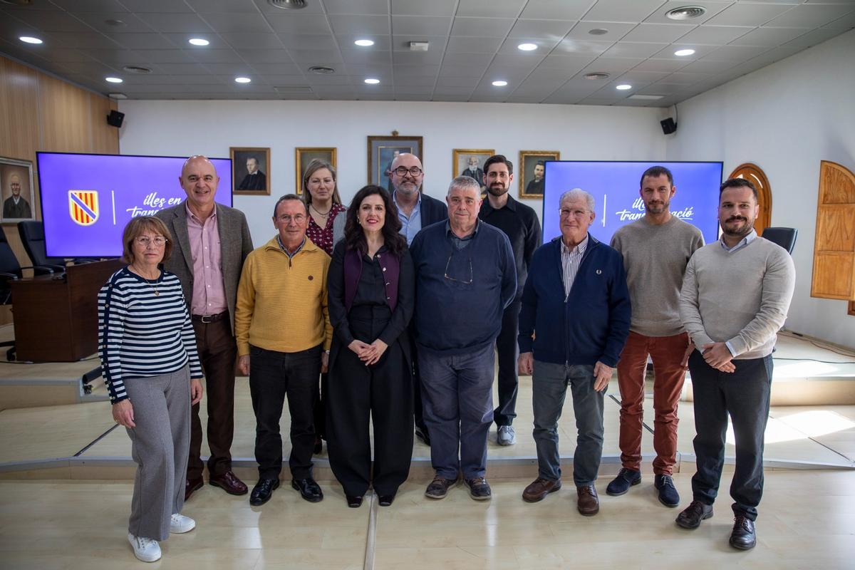 La presentación del Plan de Infraestructuras Sociosanitarias esta mañana en Ibiza.