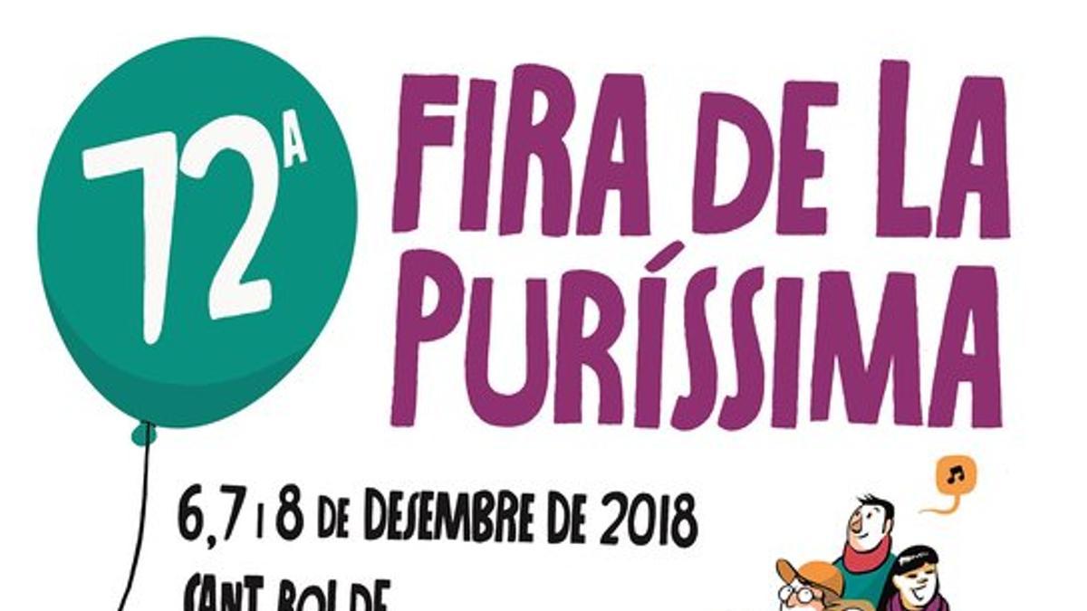 Cartel de la Feria de la Purísima 2018 de Sant Boi