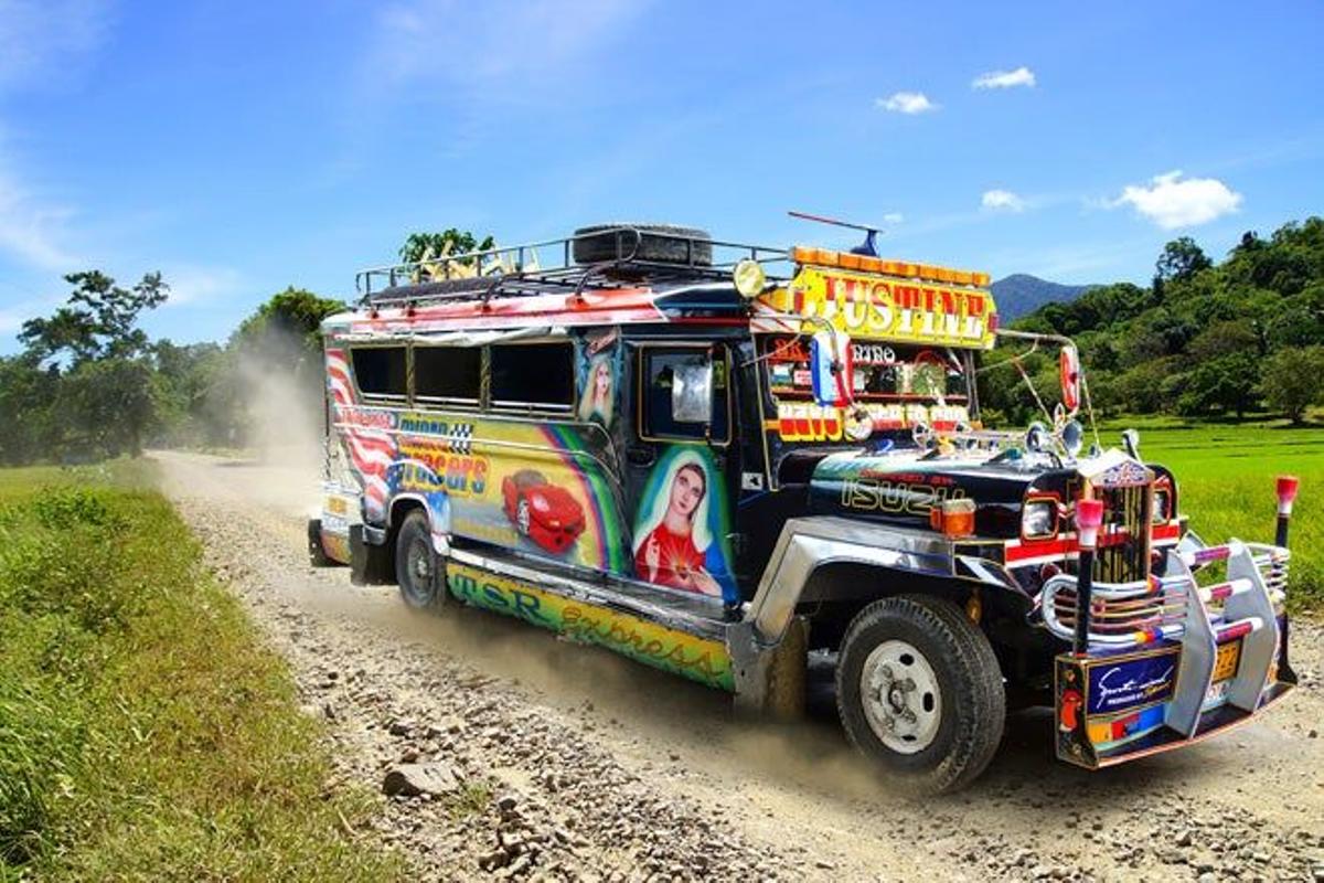 Montar en un jeepney