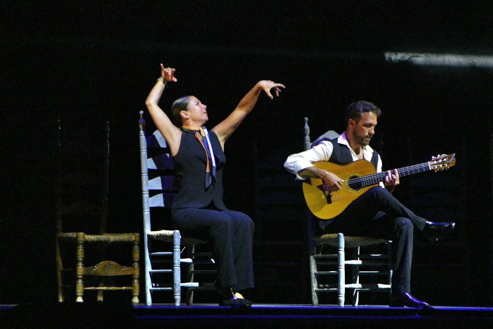 Sara Baras homenatja a Paco de Lucía amb música i ball al Porta Ferrada.