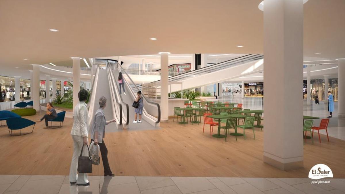 Así será el nuevo Centro Comercial El Saler tras su reforma