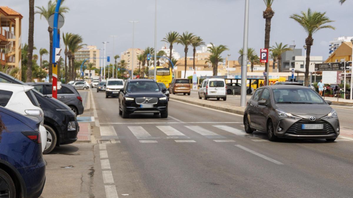 Los hechos tuvieron lugar en la Gran Vía de La Manga