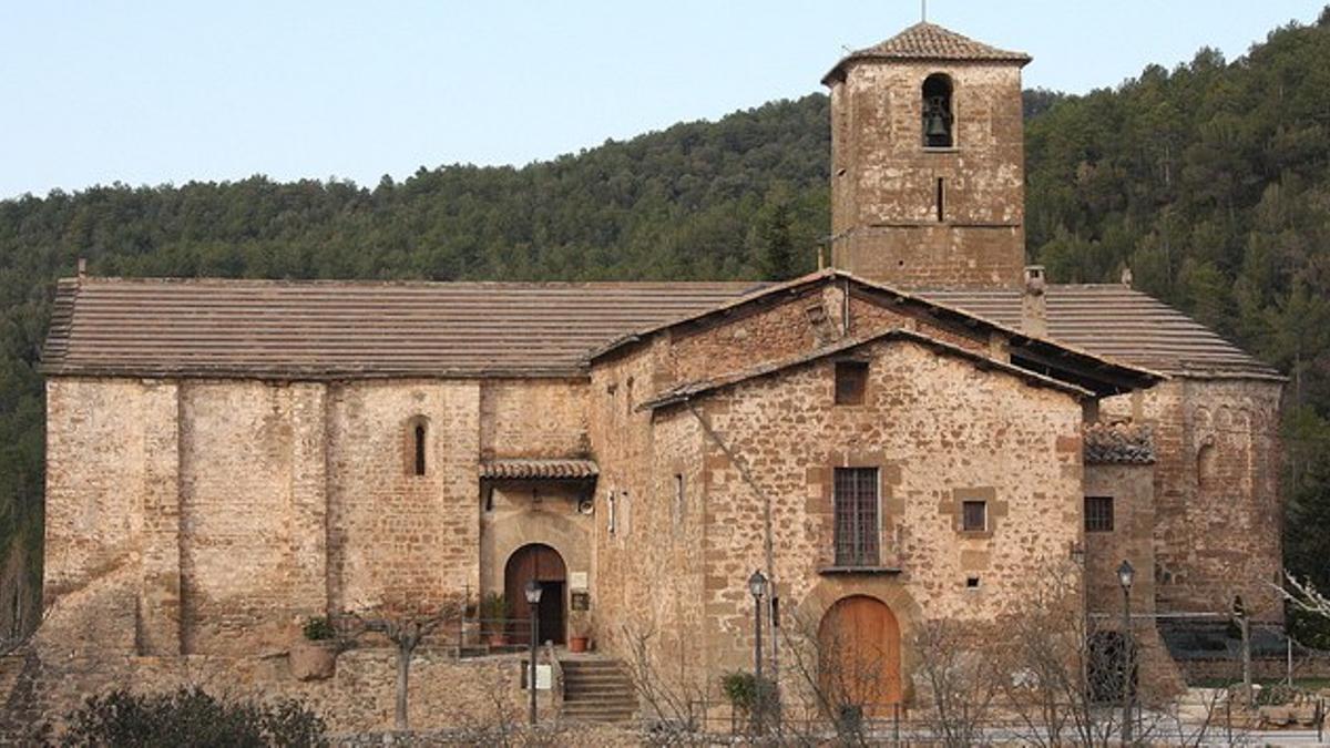 L'església de Sant Esteve d'Olius