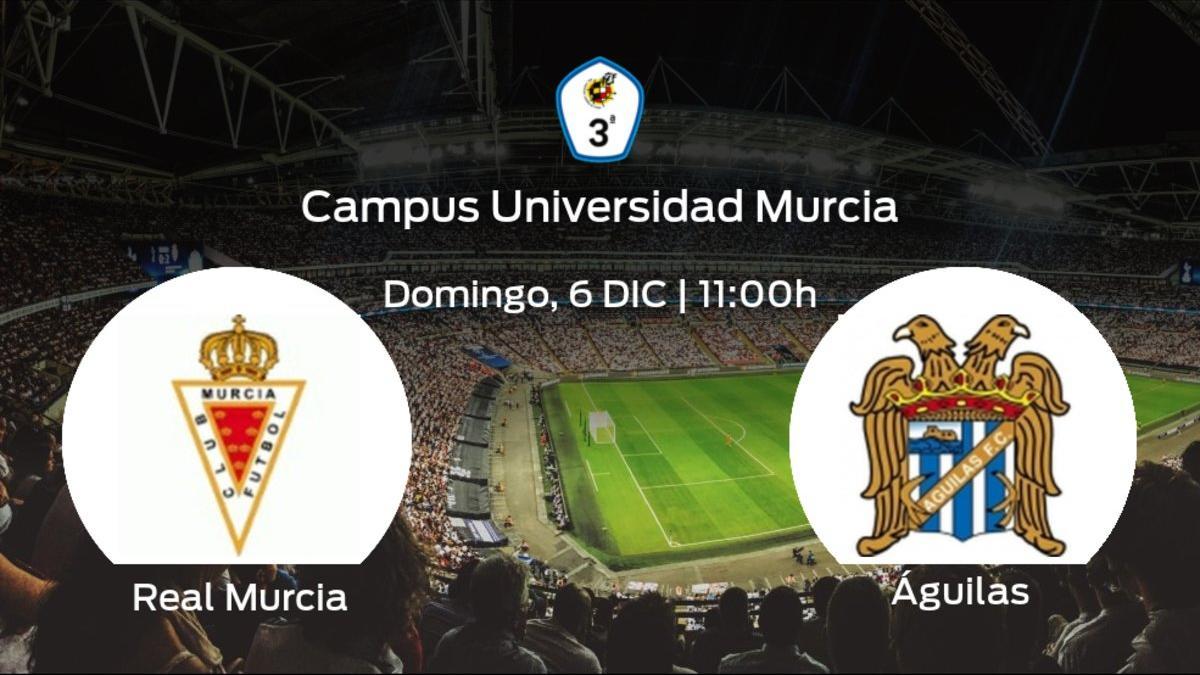 Previa del encuentro: el Real Murcia B recibe en su feudo al Águilas