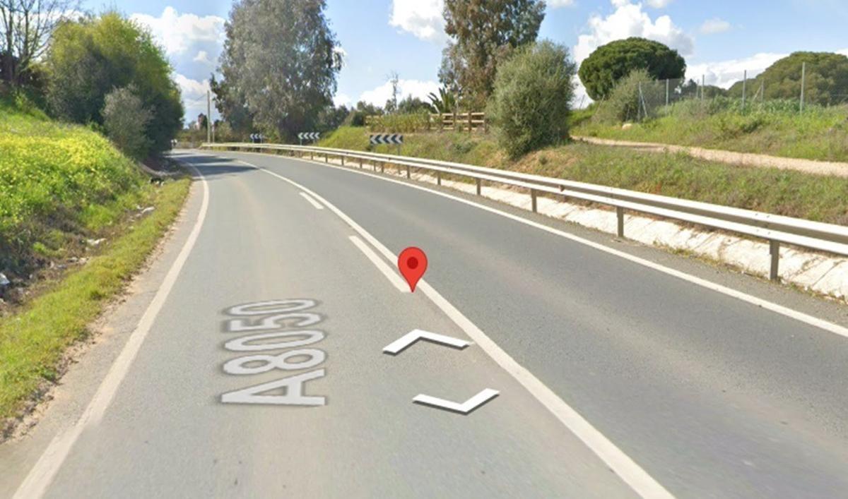 El suceso ha tenido lugar en la carretera A-8050