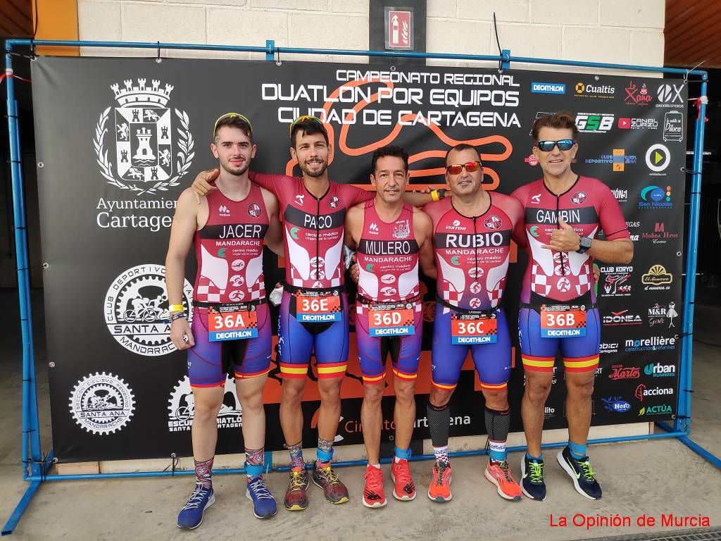 Duatlón de Cartagena-Regional por equipos (2)