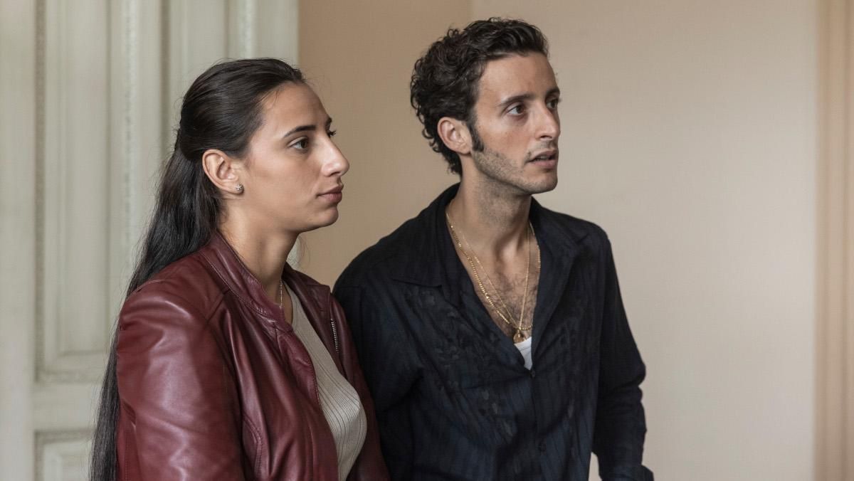 Zaira Romero y Daniel Ibáñez, en 'El clan Olimpia'
