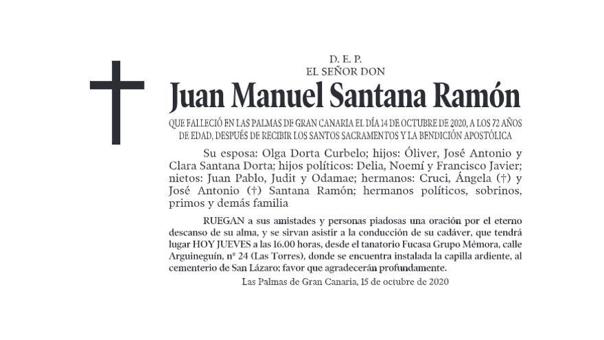 Juan Manuel Santana Ramón