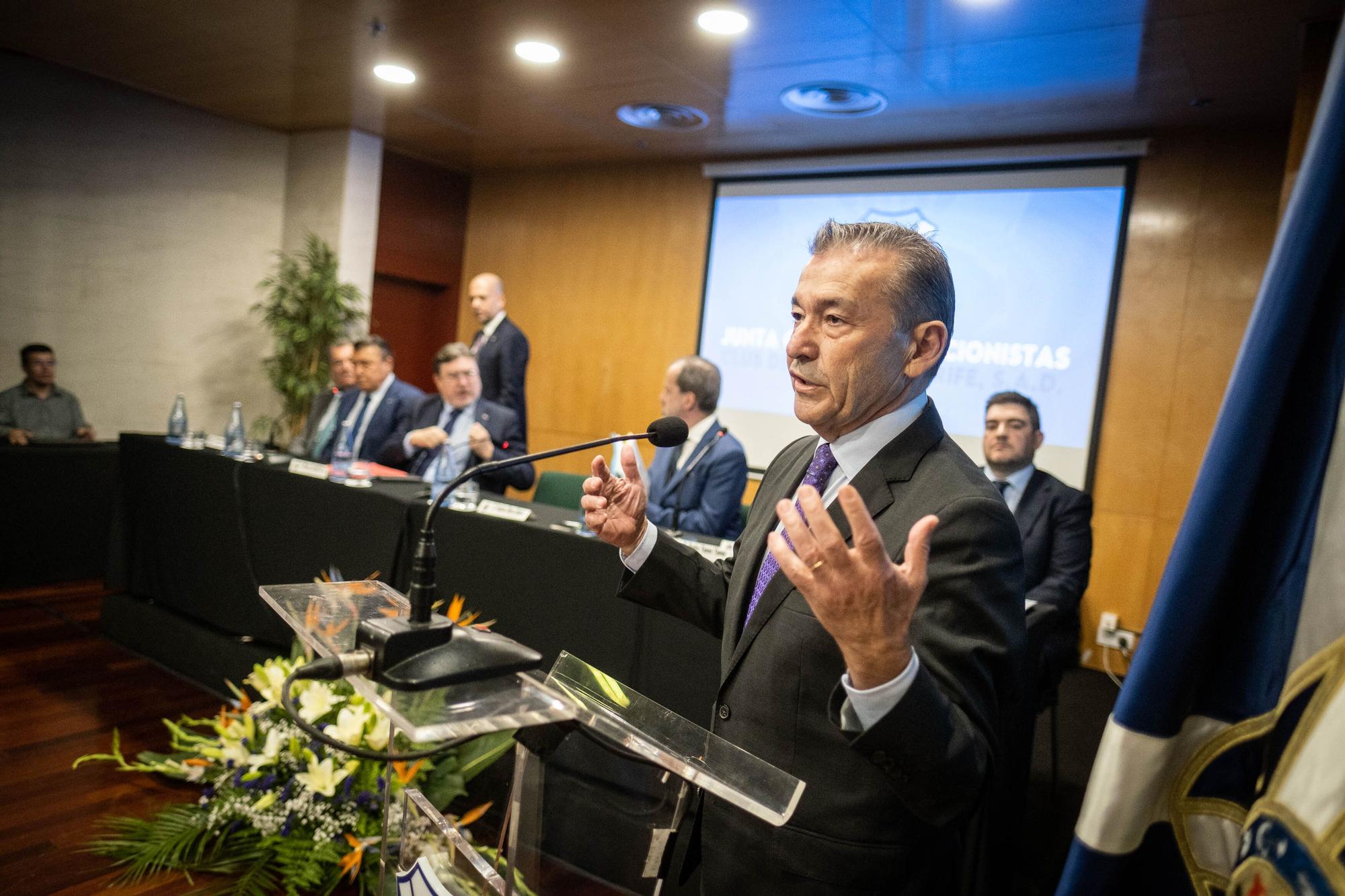 Paulino Rivero, nuevo presidente del CD Tenerife