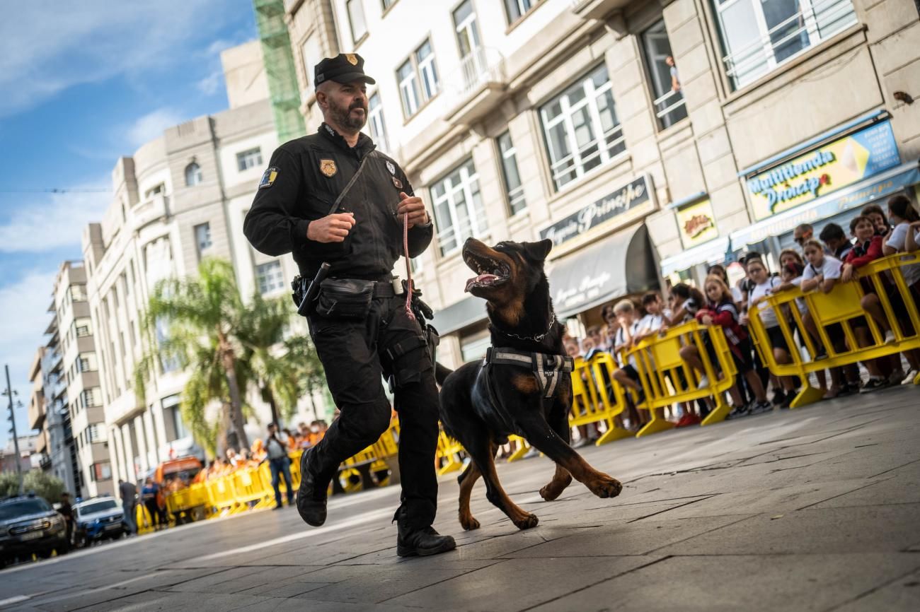 Apertura jornadas 25 aniversario Unidad Canina de la Policía Local