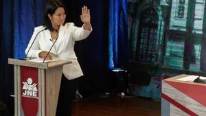 La candidata peruana Keiko Fujimori.