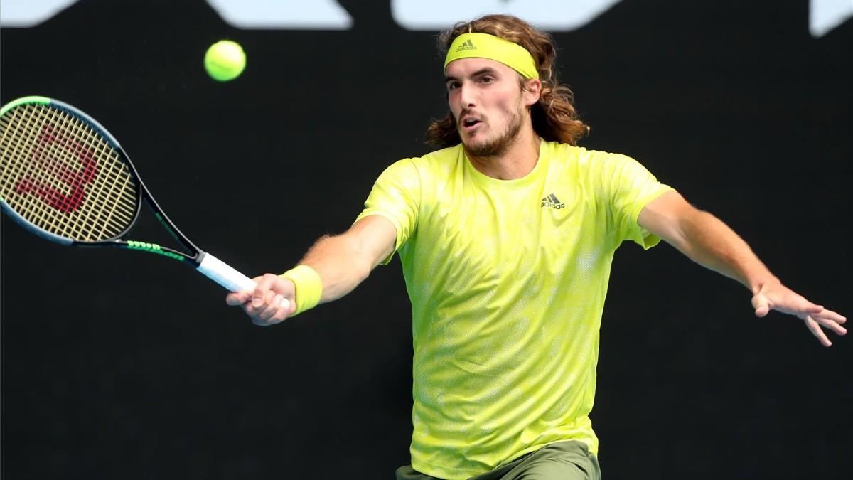 Stefanos Tsitsipas sufrió para derrotar en Australia a Thanasi Kokkinakis