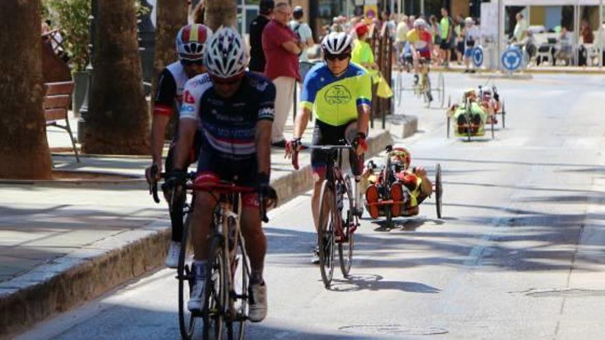 Benicarló acogió el Autonómico de ciclism adaptado.